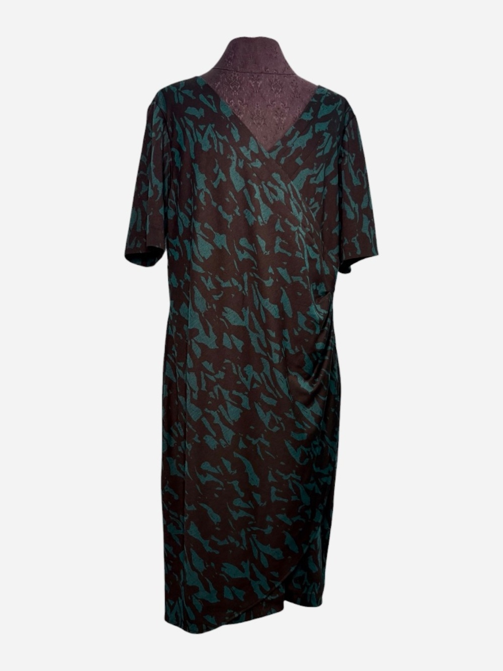 Alex Marie Plus Size Emerald Green Black Dress